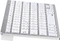 Hama KEY4ALL X510, silber, Bluetooth, DE Vorschaubild