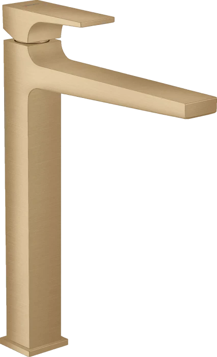 Hansgrohe Metropol Waschbeckenarmatur 260 mit Push-Open Ablaufgarnitur brushed bronze