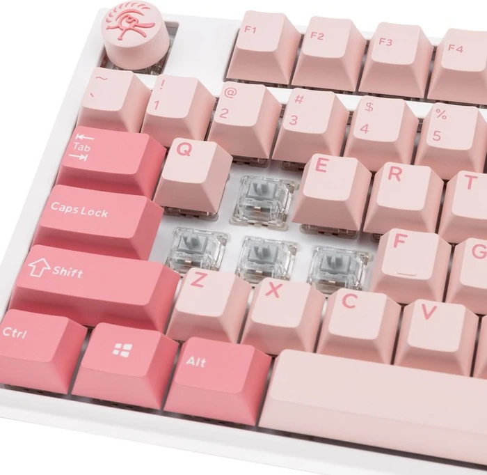 Ducky One 3, Gossamer Pink, MX SPEED Silver, USB, US