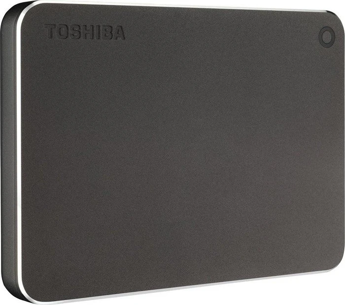 Toshiba Canvio Premium 3.0, grau, 1TB, USB 3.0 Micro-B