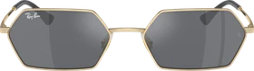 Ray-Ban RB3728 Yevi Bio-Based 55mm polished light gold/dark grey