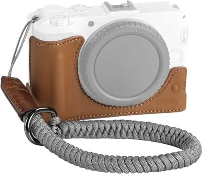 SmallRig Leder-Halbschalen-Kit für Canon EOS R50 V braun