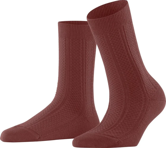 Falke Needlepoint Socken aged maroon (Damen)