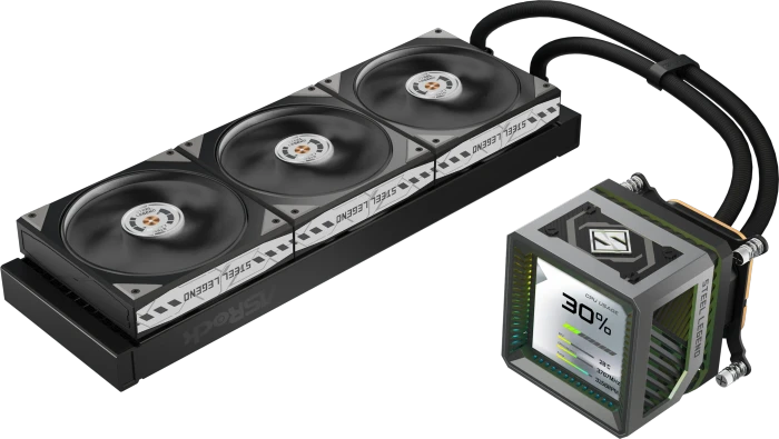 ASRock Steel Legend Dark 360 LCD