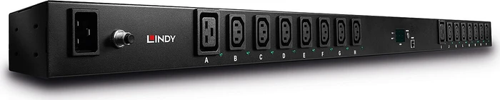 Lindy IPower Switch Classic 16, 1HE, 16-fach, 20A/230V, schwarz
