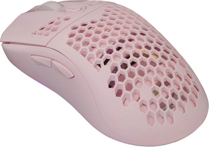 White Shark Galahad Pink Gaming Mouse, rosa, USB