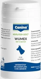 Canina Kräuter-Doc Wumex Pulver für Hunde, 25g