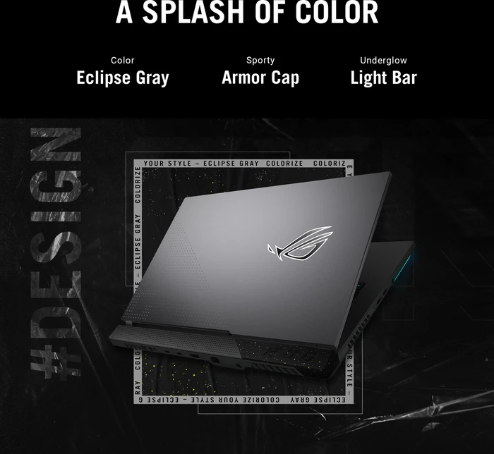 ASUS ROG Strix G17 G713RW-LL108W, Eclipse Gray, Ryzen 7 6800H, 16GB RAM, 1TB SSD, GeForce RTX 3070 Ti, DE