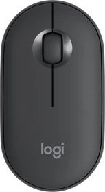 Logitech M350 Pebble Wireless Mouse Graphite, USB/Bluetooth (910-005718)