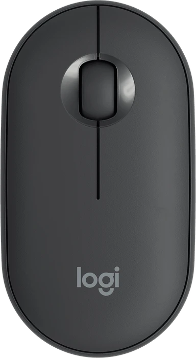 Logitech M350 Pebble Wireless Mouse Graphite, USB/Bluetooth