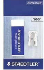 Staedtler Radierer Mars plastic inkl. Anspitzer, weiß