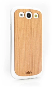 Balolo Holz Cover Kirsche für Samsung Galaxy S3