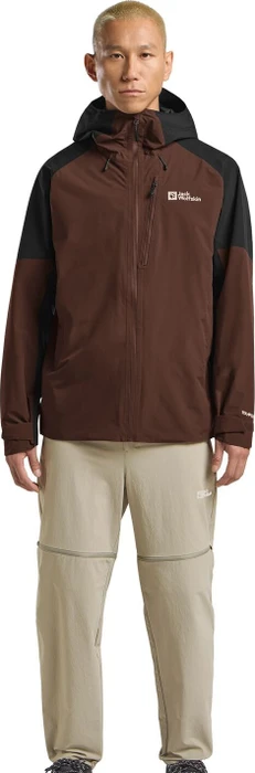 Jack Wolfskin Eagle Peak 2l Funktionsjacke hot choc (Herren)