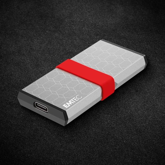 Emtec X205 Mini Portable SSD, 256GB, USB-C 3.1