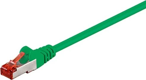 goobay Patchkabel, Cat6, S/FTP, RJ-45/RJ-45, 1m, grün