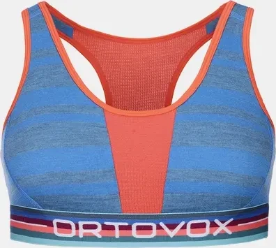 Ortovox 185 Rock'N'Wool Sport-BH sky blue (Damen)