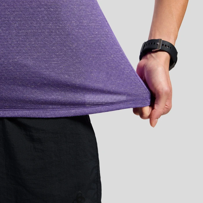 Odlo Active 365 Linencool Funktionsshirt kurzarm afterparty melange (Damen)