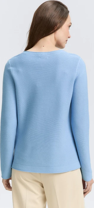 Tom Tailor Rundhalsausschnitt Strickpullover light fjord blue (Damen)