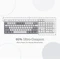 Redragon K617 Fizz, 60%, weiß/grau, LEDs RGB, hot-swap, Outemu Red, USB, US Vorschaubild