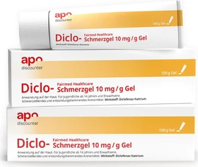Fairmed apodiscounter Diclofenac Schmerzgel, 200g (2x 100g)
