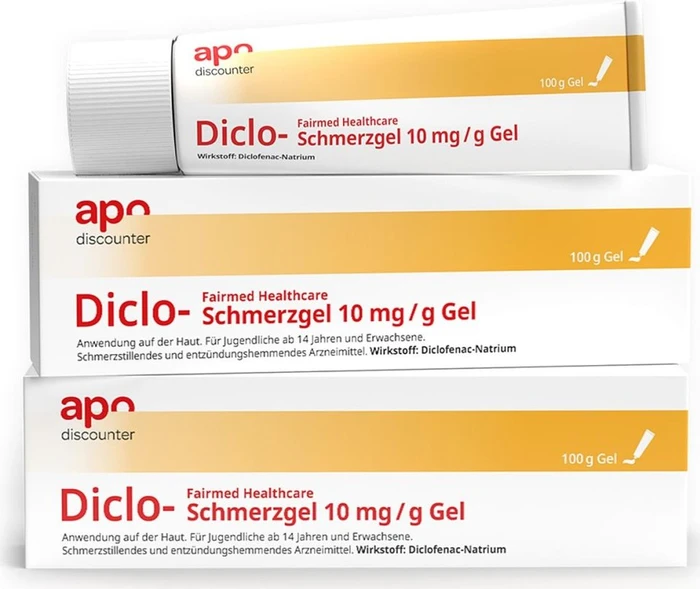 Fairmed apodiscounter Diclofenac Schmerzgel, 200g (2x 100g)