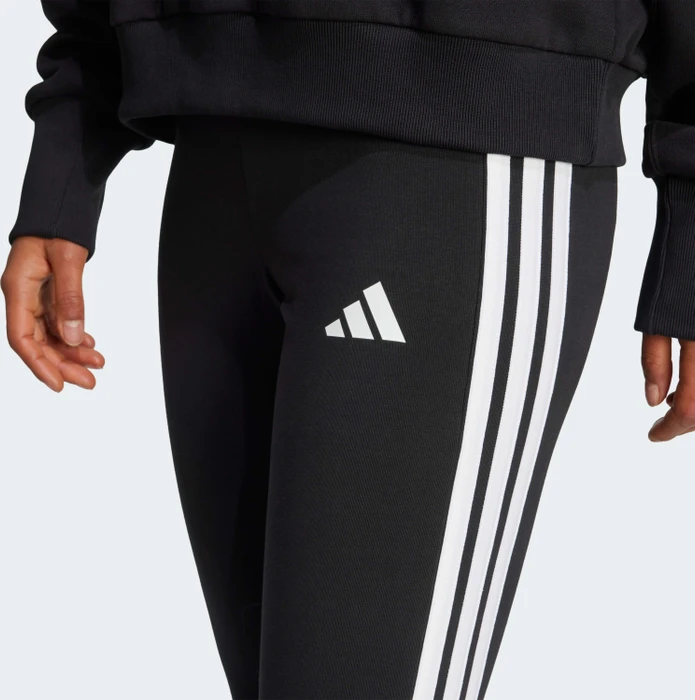adidas Essentials 3-Streifen Leggings Hose 3/4 schwarz (Damen)