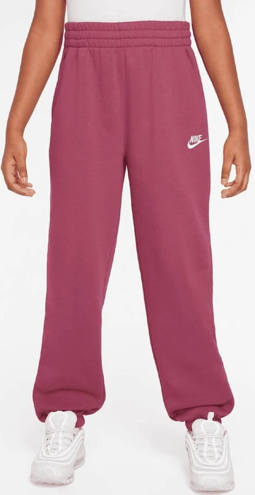 Nike Sportswear Club Fleece Trainingshose lang sweet beet/white (Junior)