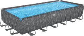 Bestway APX365 Frame Pool Set rechteckig 732x366x132cm