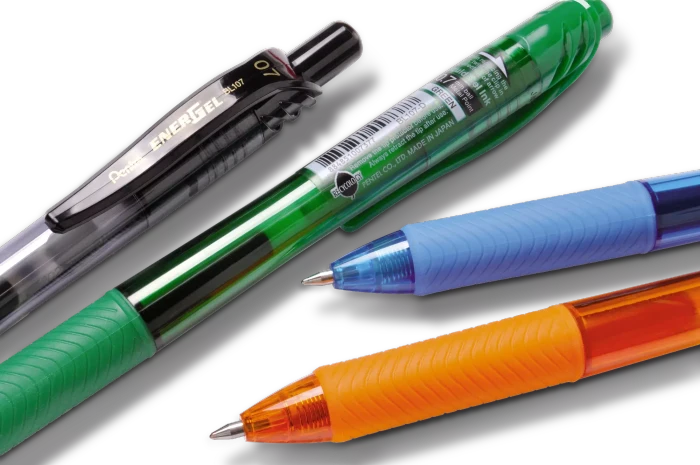 Pentel EnerGel X BL107 0.7mm/0.35mm Gelroller hellblau/transparent