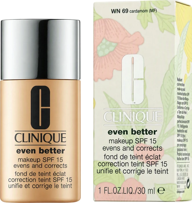 Clinique Even Better Evens and Corrects Makeup Foundation WN69 cardamom LSF15, 30ml
