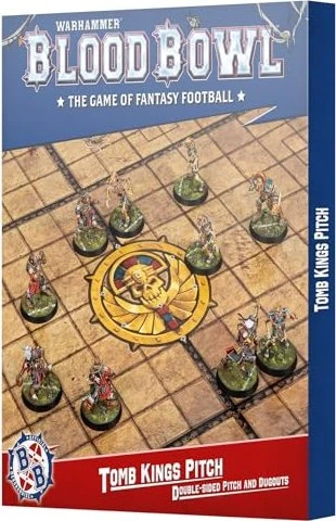 Games Workshop Warhammer Blood Bowl - Tomb Kings Pitch