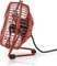 Nedis FNDK1RD10 USB Mini Tischventilator aus Metall 10cm rot Vorschaubild