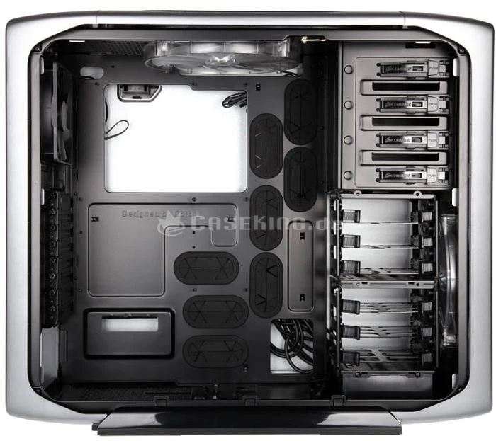 Corsair Graphite Series 600T silber, Acrylfenster