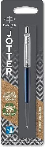 Parker Jotter Kugelschreiber royal blue/silber, Blister