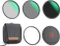 K&F Concept Nano-X Magnetfilter Set CPL + ND8 + ND64 + Adapter + Objektivdeckel Vorschaubild