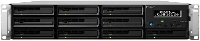 Synology RackStation RS10613xs+, 8GB RAM ECC, 4x RJ-45 1000Base-T, 4x USB 2.0, 2HE