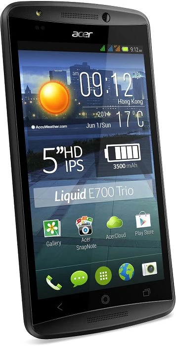 Acer Liquid E700 Trio schwarz