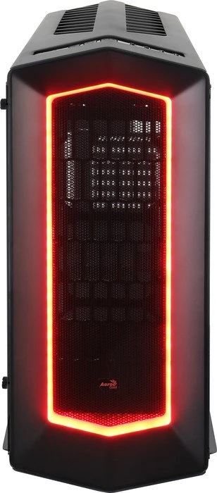 AeroCool Project7 P7-C1 Tempered Glass Edition schwarz, Glasfenster