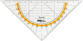 Aristo Flex Geodreieck 16cm, transparent