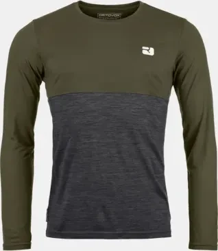 Ortovox 150 Cool Logo Funktionsshirt langarm dark wild herbs (Herren)