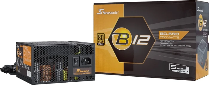 Seasonic B12 BC 550W, ATX
