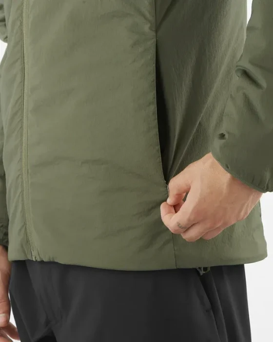 Salomon Mountain Flex Hooded Funktionsjacke grape leaf (Herren)