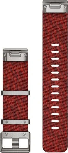 Garmin Ersatzarmband QuickFit 22 Nylon rot