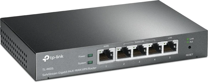 TP-Link Omada ER605 Gigabit Router, 5x RJ-45