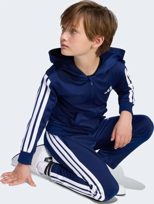 adidas Essentials Trainingsanzug dark blue/white (Junior)
