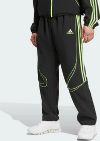 adidas Teamgeist Adicolor Trainingshose lang black/signal green (Herren)