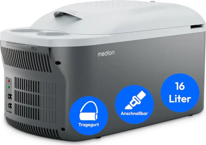 Medion Life MD 13100 Thermoelektro-Kühlbox grau