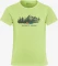 Jack Wolfskin Hiking Graphic Funktionsshirt kurzarm cool matcha (Junior) Vorschaubild