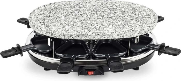 H.Koenig RP85 Granitsteinplatte 8 Personen Raclette