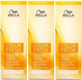 Wella Color Fresh Haartönung pH 6.5 Acid Line Pure Naturals 8/0 hellblond, 75ml